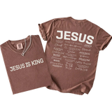 Jesus Is King Christian Tee
