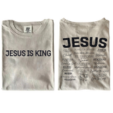 Jesus Is King Christian Tee